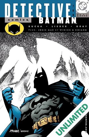 Detective Comics (1937-2011) #768